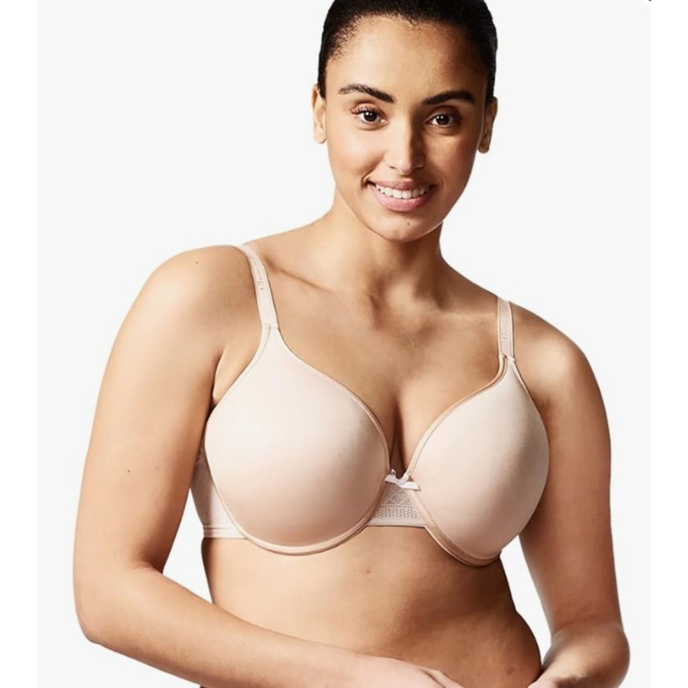 Chantelle Women's C Ideal Back Smoothing Bra, Nude Blush, Size 38 DDDD